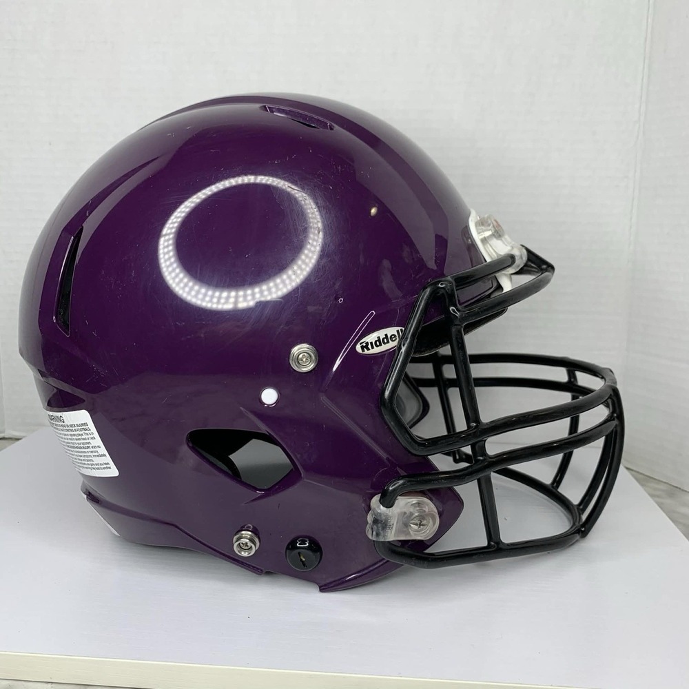 Riddell Victor-i Youth Football Helmet (Purple, Size XXS/XS)